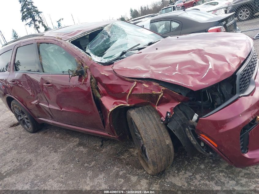 2021 Dodge Durango Gt Plus Awd VIN: 1C4RDJDG6MC750743 Lot: 43997376