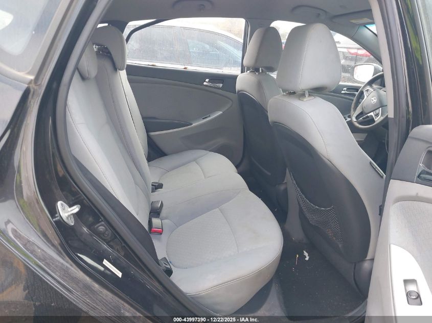 2013 Hyundai Accent Se VIN: KMHCU5AE9DU079462 Lot: 43997390