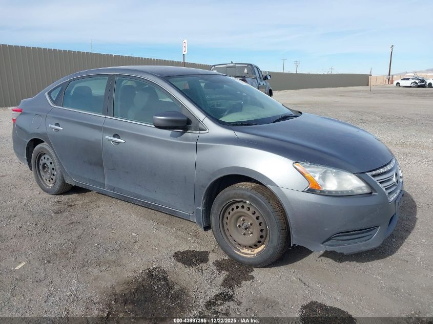 2015 Nissan Sentra S VIN: 3N1AB7AP7FY293187 Lot: 43997395