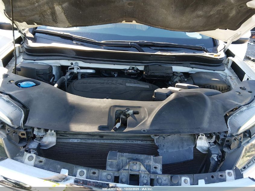 2019 Honda Pilot Ex-L VIN: 5FNYF5H41KB022387 Lot: 43997424