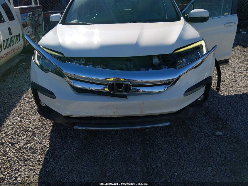 2019 Honda Pilot Ex-L VIN: 5FNYF5H41KB022387 Lot: 43997424