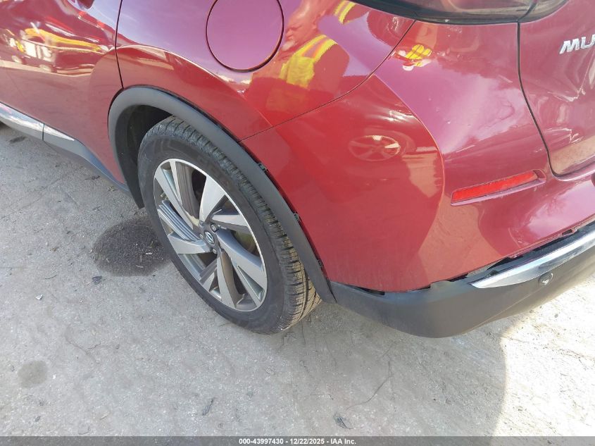 2019 Nissan Murano Sl VIN: 5N1AZ2MS3KN105862 Lot: 43997430