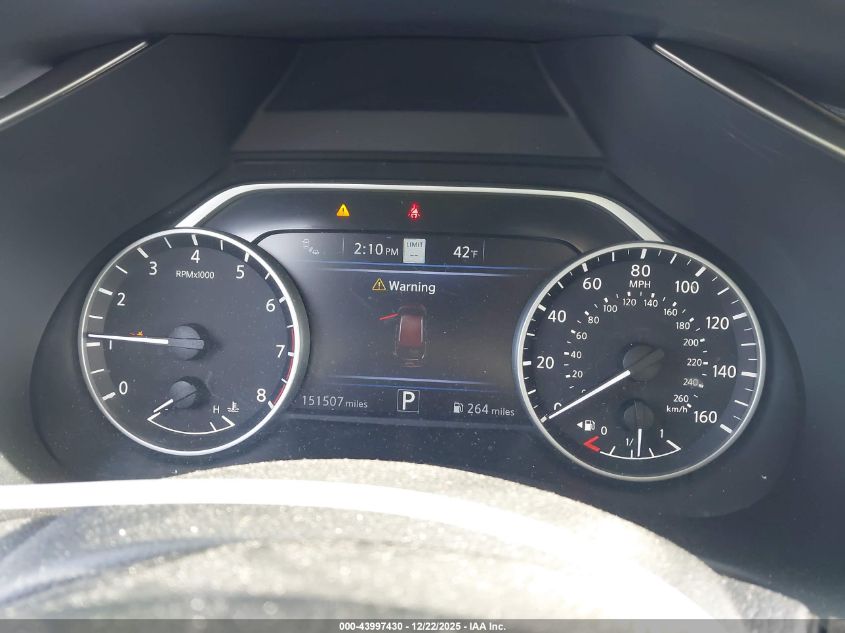 2019 Nissan Murano Sl VIN: 5N1AZ2MS3KN105862 Lot: 43997430