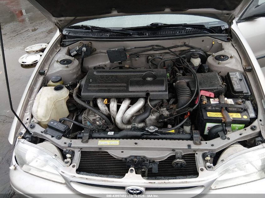 2000 Toyota Corolla Ce VIN: 1NXBR12E2YZ365731 Lot: 43997452