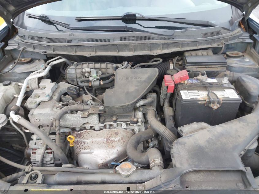 2013 Nissan Rogue Sv W/Sl Pkg VIN: JN8AS5MV6DW615726 Lot: 43997481