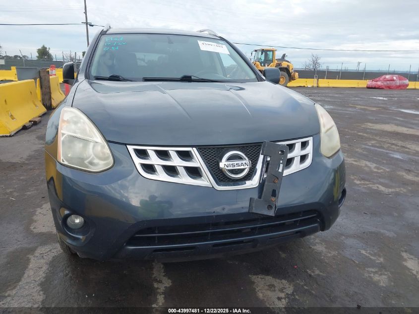 2013 Nissan Rogue Sv W/Sl Pkg VIN: JN8AS5MV6DW615726 Lot: 43997481