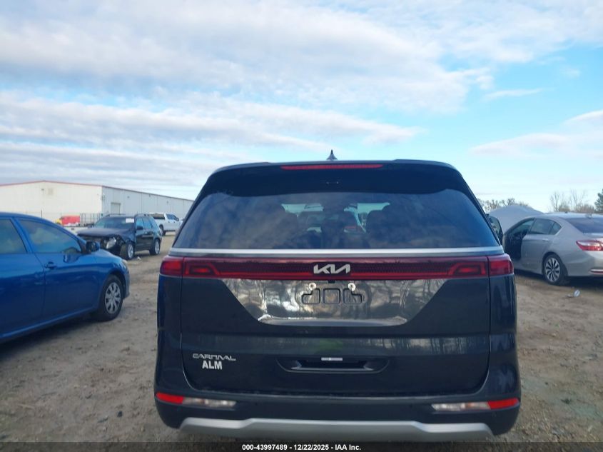 2024 Kia Carnival Mpv Lx Seat Package VIN: KNDNB4H36R6364536 Lot: 43997489