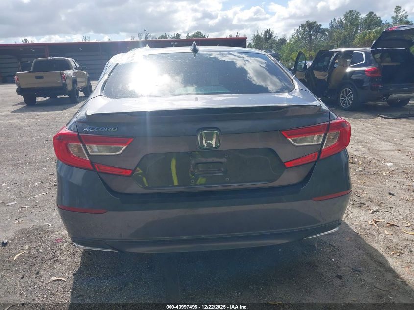2019 Honda Accord Ex-L VIN: 1HGCV1F52KA008624 Lot: 43997496