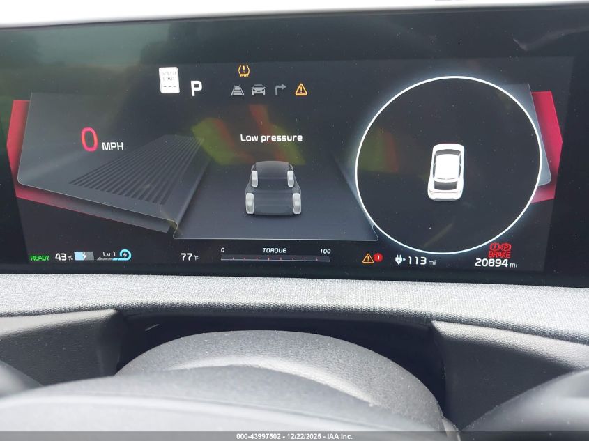 2024 Kia Ev6 Wind VIN: KNDC3DLC5R5611515 Lot: 43997502