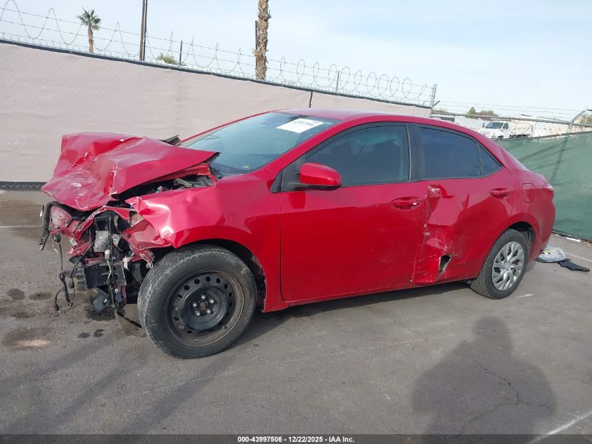 2019 Toyota Corolla Le VIN: 2T1BURHE3KC231923 Lot: 43997506