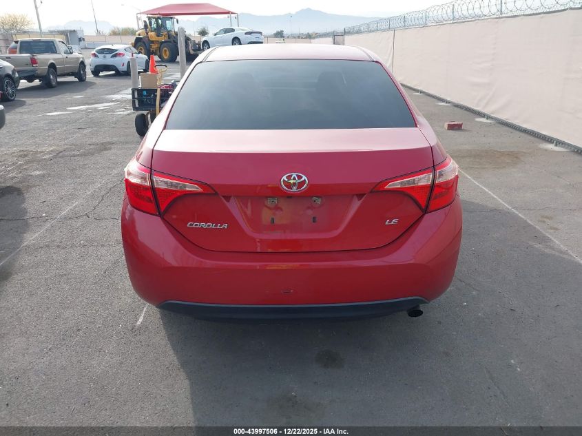 2019 Toyota Corolla Le VIN: 2T1BURHE3KC231923 Lot: 43997506