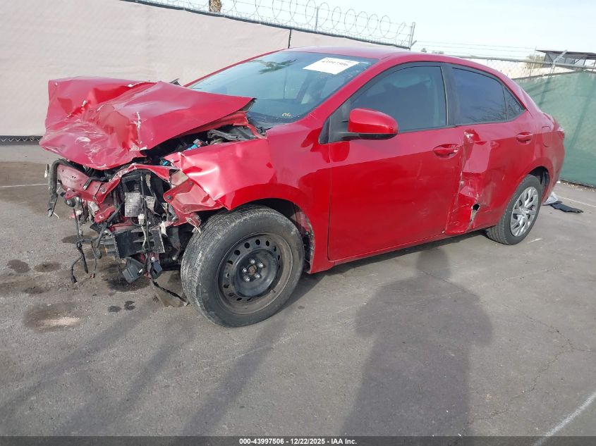 2019 Toyota Corolla Le VIN: 2T1BURHE3KC231923 Lot: 43997506