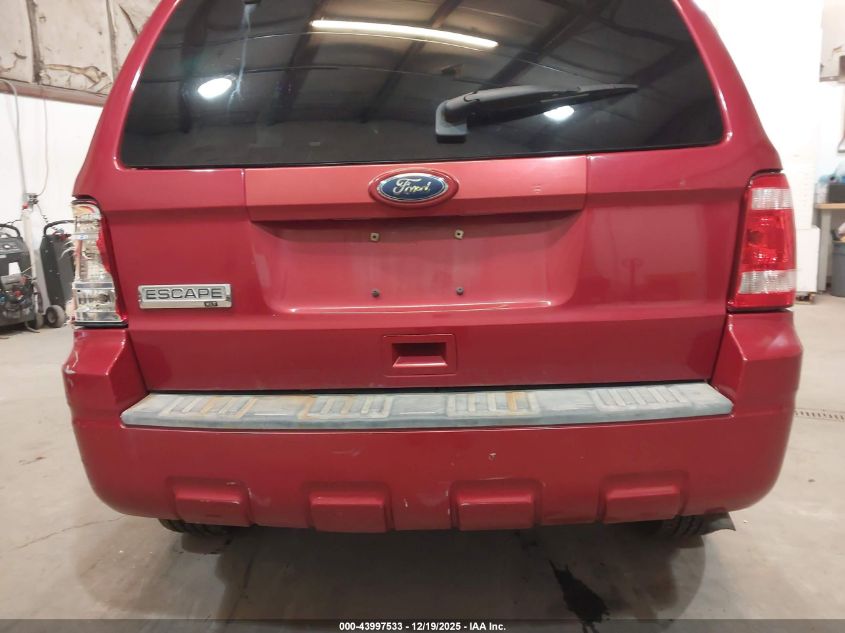 2010 Ford Escape Xlt VIN: 1FMCU0D78AKC07343 Lot: 43997533