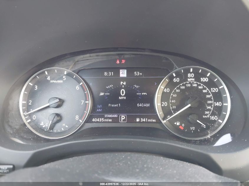 2021 Infiniti Qx50 Sensory Awd VIN: 3PCAJ5CB7MF108134 Lot: 43997536