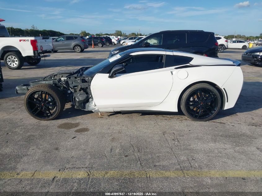 2019 Chevrolet Corvette Stingray VIN: 1G1YB2D72K5102754 Lot: 43997537