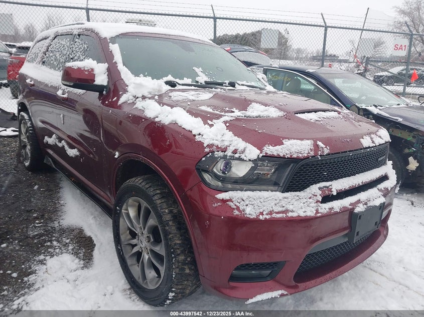 1C4RDJDG6LC172111 2020 Dodge Durango Gt Plus Awd auction photo 1