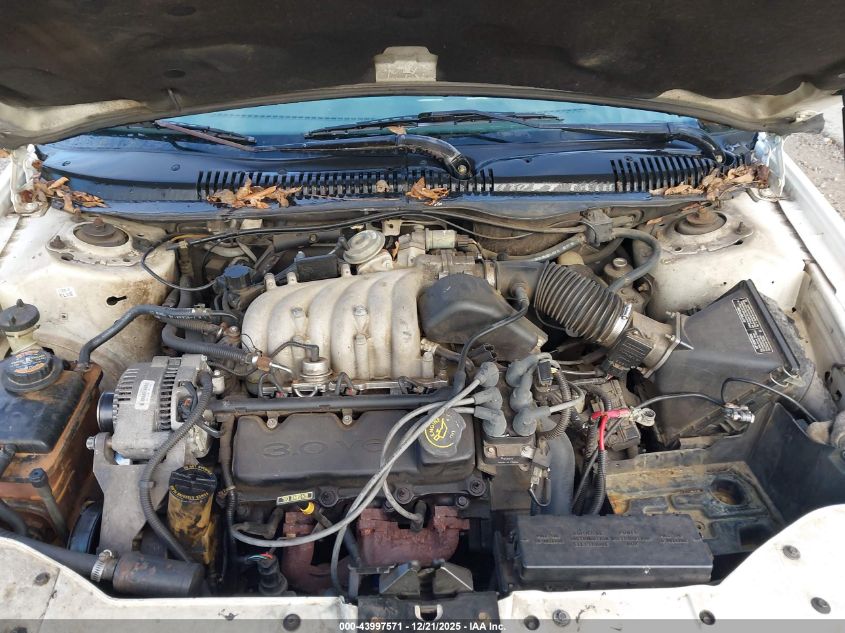 1996 Ford Taurus Gl VIN: 1FALP52U0TA253877 Lot: 43997571