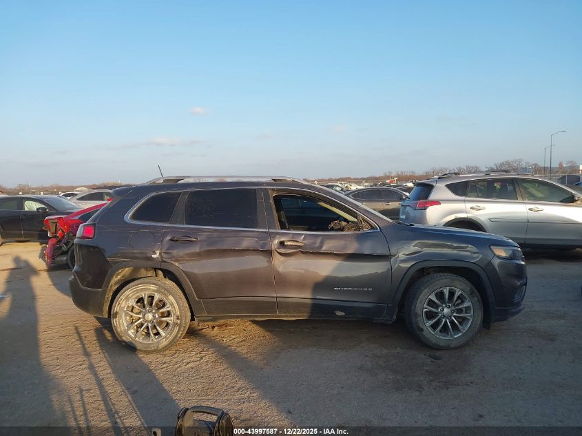 2019 Jeep Cherokee Latitude Plus Fwd VIN: 1C4PJLLB5KD332330 Lot: 43997587