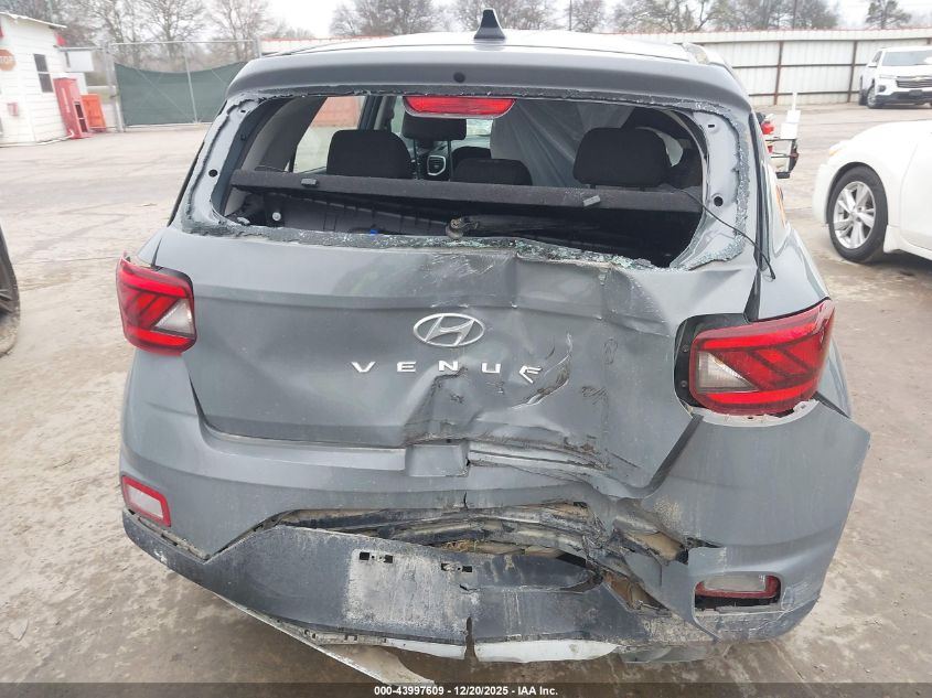 2021 Hyundai Venue Se VIN: KMHRB8A31MU096594 Lot: 43997609