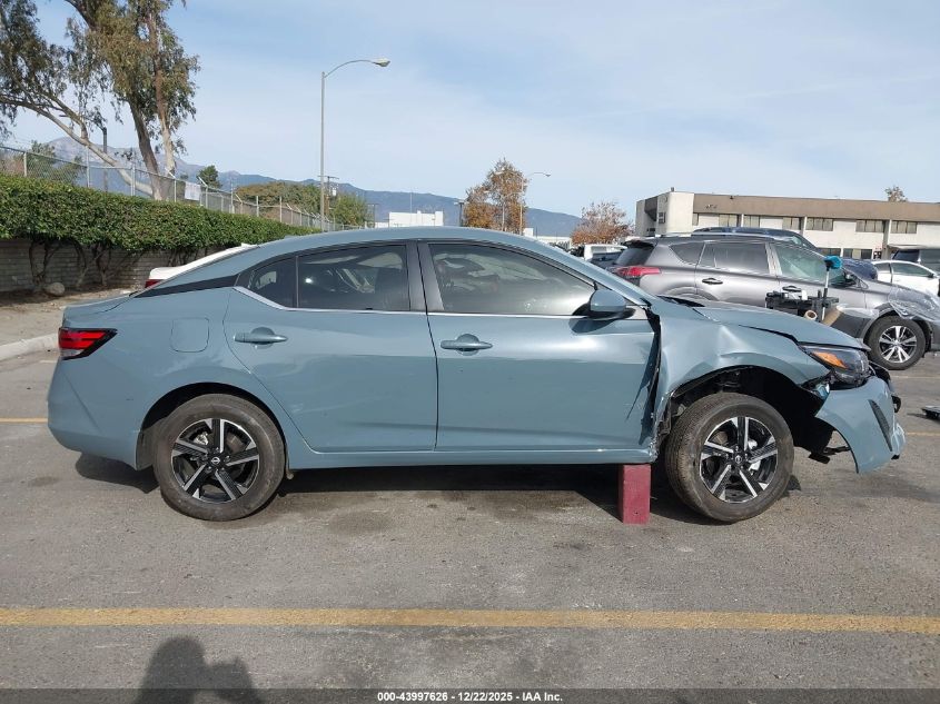 2025 Nissan Sentra Sv VIN: 3N1AB8CVXSY417142 Lot: 43997626