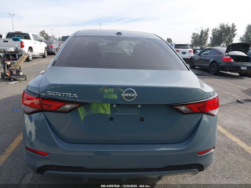 2025 Nissan Sentra Sv VIN: 3N1AB8CVXSY417142 Lot: 43997626