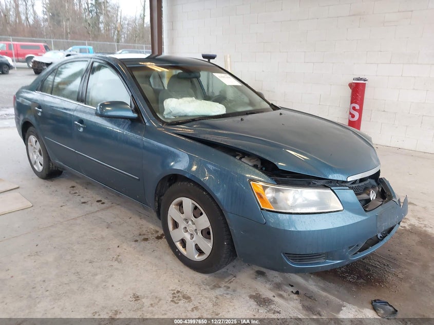 5NPET46CX7H233547 2007 Hyundai Sonata Gls auction photo 1