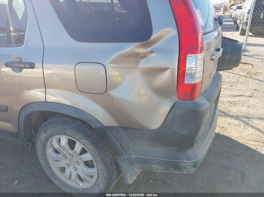 2005 Honda Cr-V Ex VIN: JHLRD78805C063686 Lot: 43997655