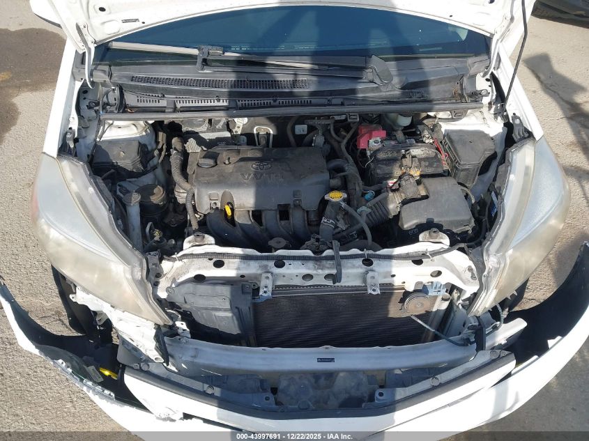 2013 Toyota Yaris Le VIN: JTDKTUD3XDD571165 Lot: 43997691