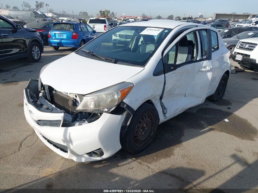 2013 Toyota Yaris Le VIN: JTDKTUD3XDD571165 Lot: 43997691