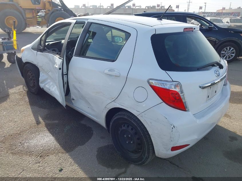 2013 Toyota Yaris Le VIN: JTDKTUD3XDD571165 Lot: 43997691