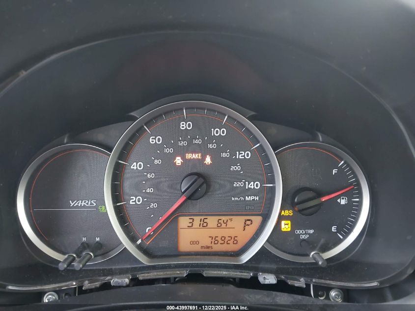 2013 Toyota Yaris Le VIN: JTDKTUD3XDD571165 Lot: 43997691