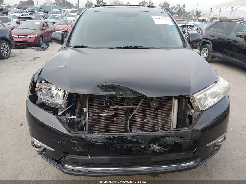 2012 Toyota Highlander Se VIN: 5TDZA3EH0CS028712 Lot: 43997698