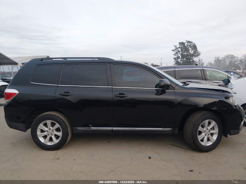 2012 Toyota Highlander Se VIN: 5TDZA3EH0CS028712 Lot: 43997698
