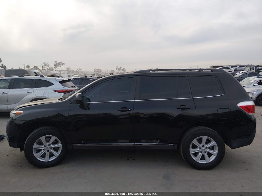 2012 Toyota Highlander Se VIN: 5TDZA3EH0CS028712 Lot: 43997698
