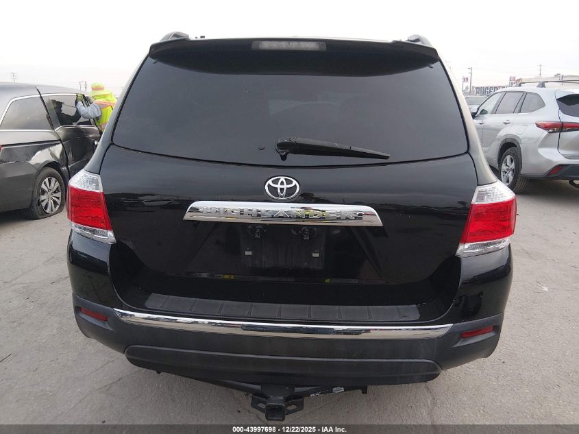 2012 Toyota Highlander Se VIN: 5TDZA3EH0CS028712 Lot: 43997698