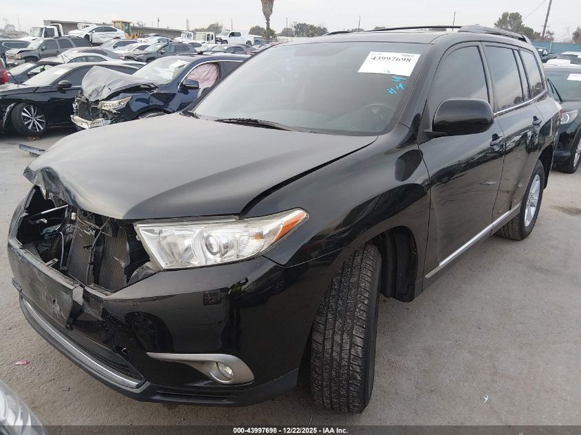 2012 Toyota Highlander Se VIN: 5TDZA3EH0CS028712 Lot: 43997698