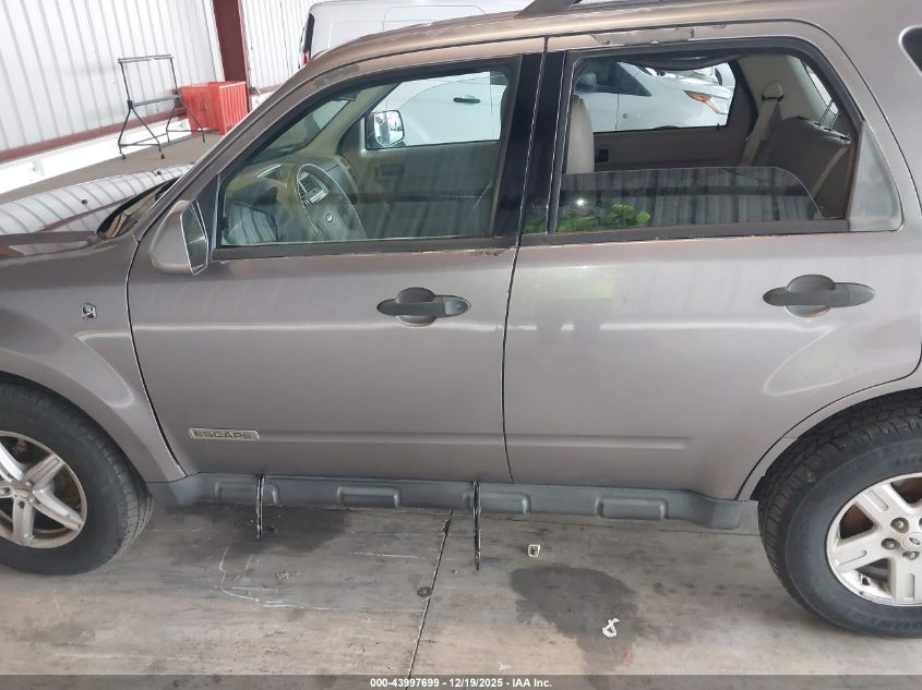 2008 Ford Escape Hybrid VIN: 1FMCU59HX8KC79508 Lot: 43997699
