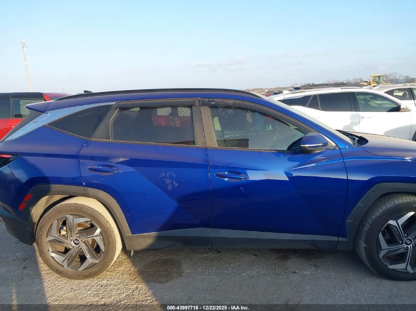 2022 Hyundai Tucson Sel VIN: 5NMJC3AE2NH126598 Lot: 43997716
