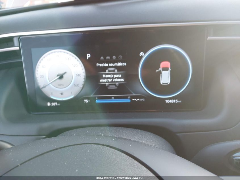 2022 Hyundai Tucson Sel VIN: 5NMJC3AE2NH126598 Lot: 43997716