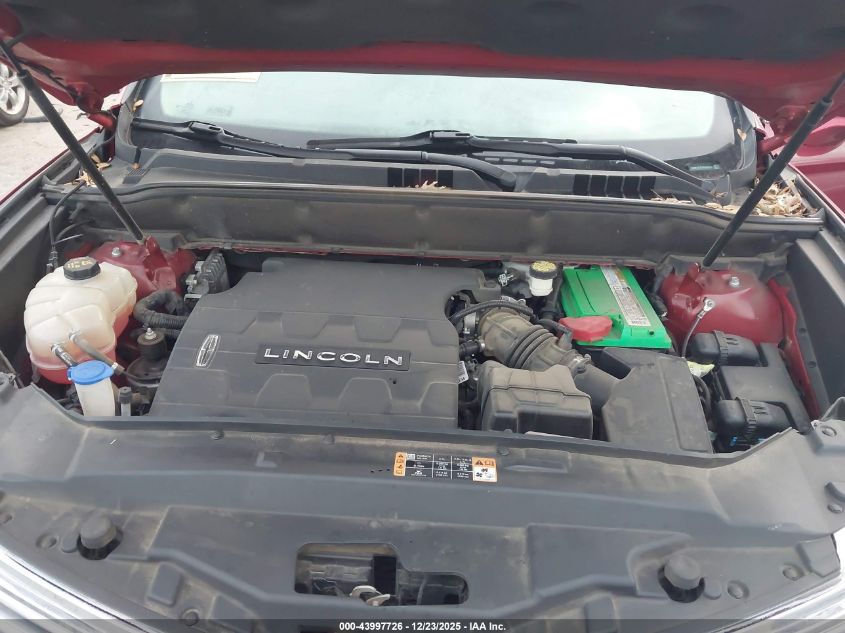 2017 Lincoln Mkx Reserve VIN: 2LMPJ8LR1HBL53216 Lot: 43997726