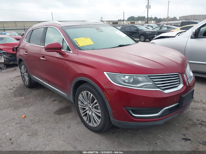 2017 Lincoln Mkx Reserve