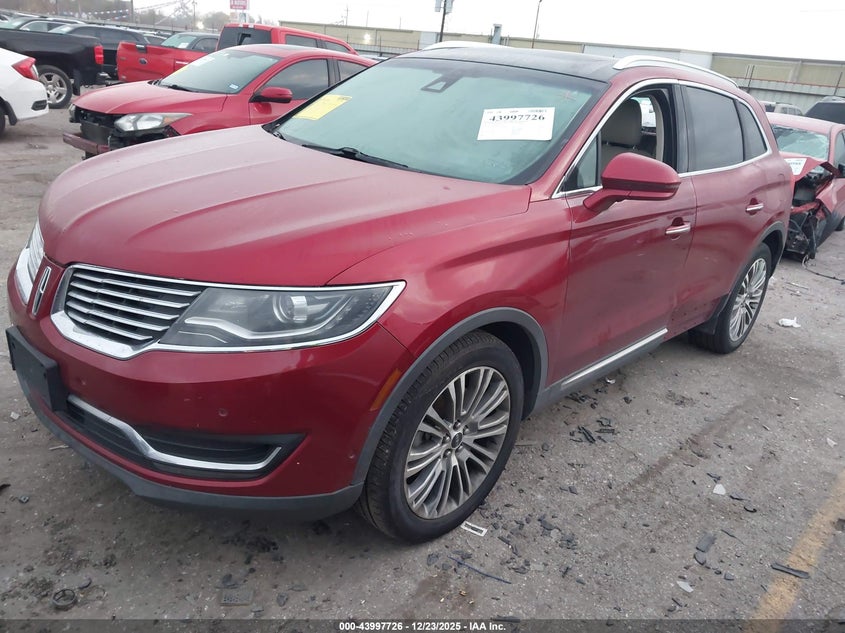 2017 Lincoln Mkx Reserve