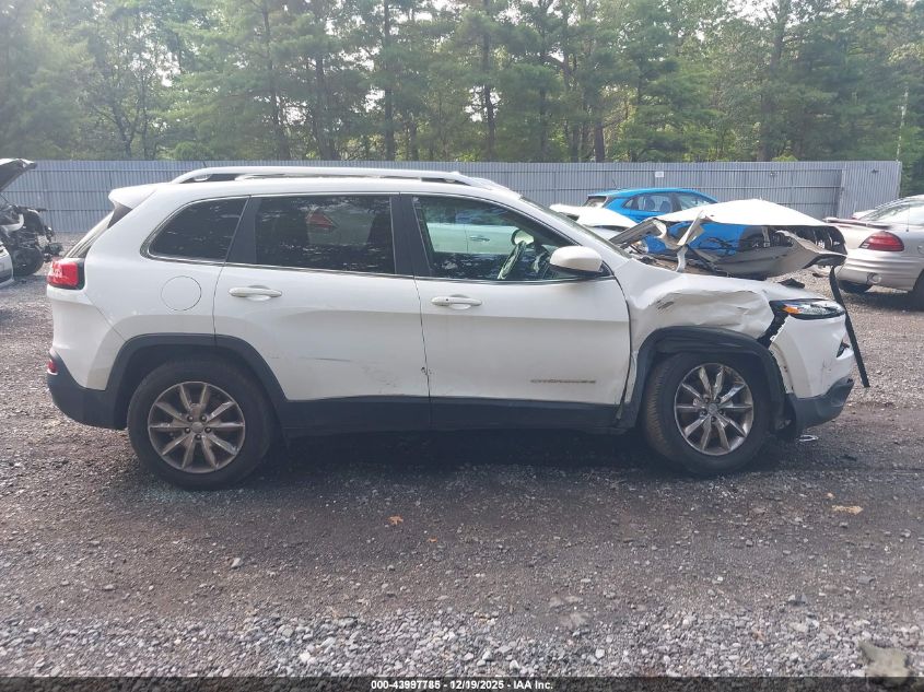 2016 Jeep Cherokee Limited VIN: 1C4PJMDS8GW123616 Lot: 43997785