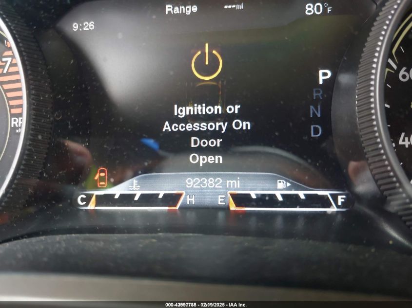 2016 Jeep Cherokee Limited VIN: 1C4PJMDS8GW123616 Lot: 43997785