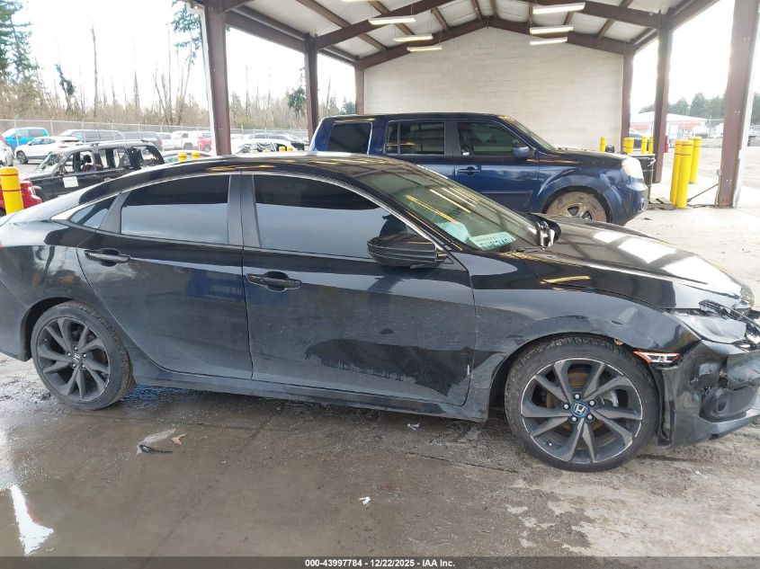 2019 Honda Civic Sport VIN: 19XFC2F86KE201633 Lot: 43997784