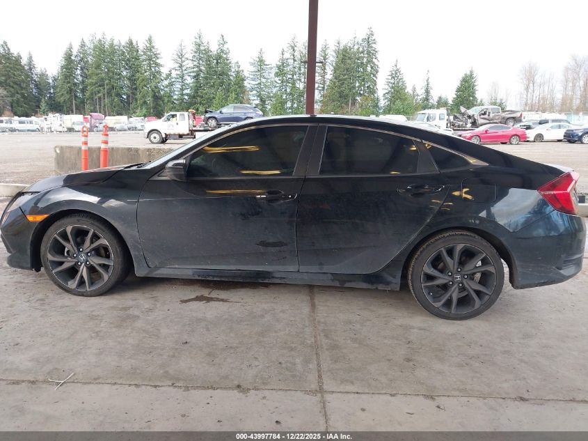 2019 Honda Civic Sport VIN: 19XFC2F86KE201633 Lot: 43997784