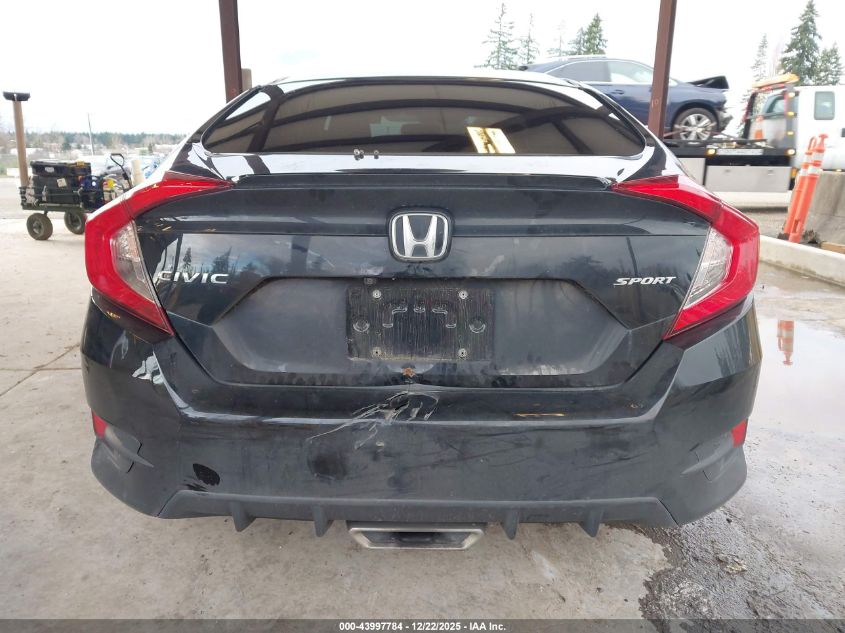 2019 Honda Civic Sport VIN: 19XFC2F86KE201633 Lot: 43997784