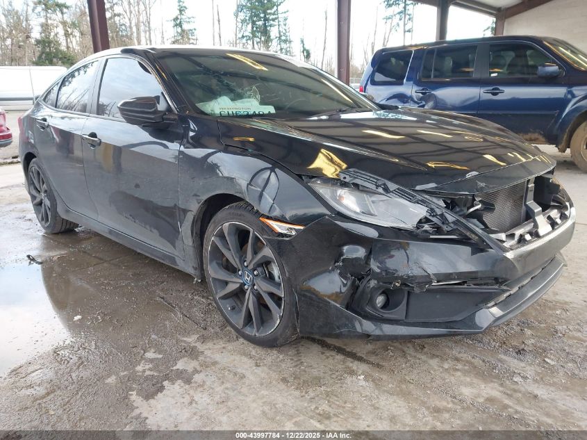 2019 Honda Civic Sport VIN: 19XFC2F86KE201633 Lot: 43997784