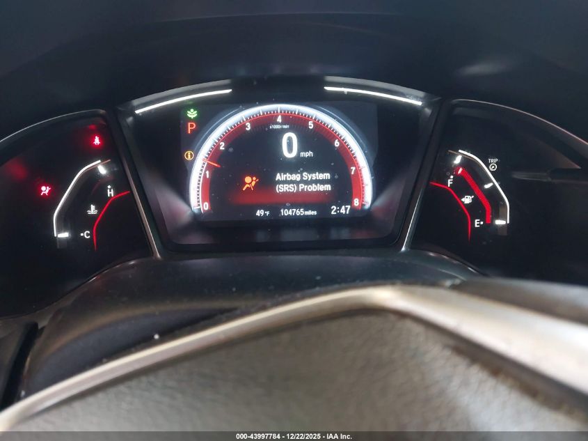 2019 Honda Civic Sport VIN: 19XFC2F86KE201633 Lot: 43997784