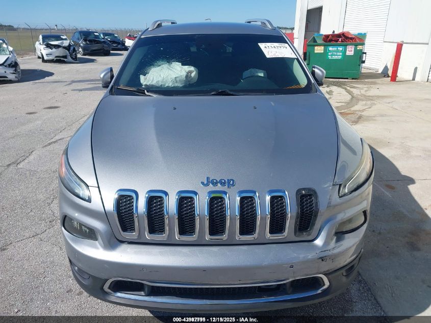 2014 Jeep Cherokee Limited VIN: 1C4PJMDS3EW219067 Lot: 43997795